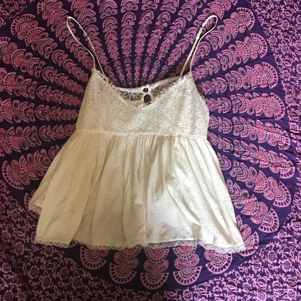 Cute lace tank top